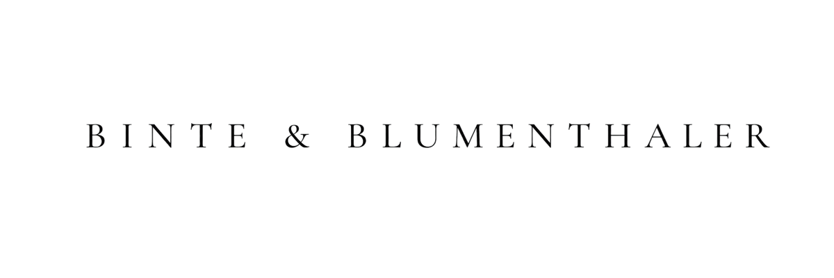 Binte & Blumenthaler